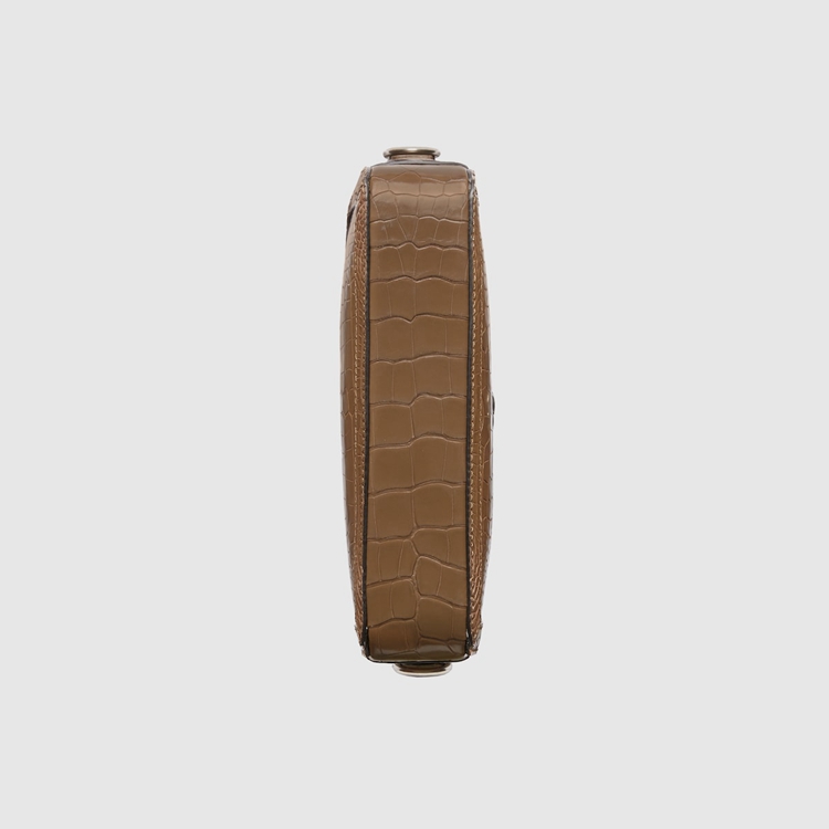 710861.EAAIM.2351.015.056.0000.Light Crocodile shoulder bag with Double G